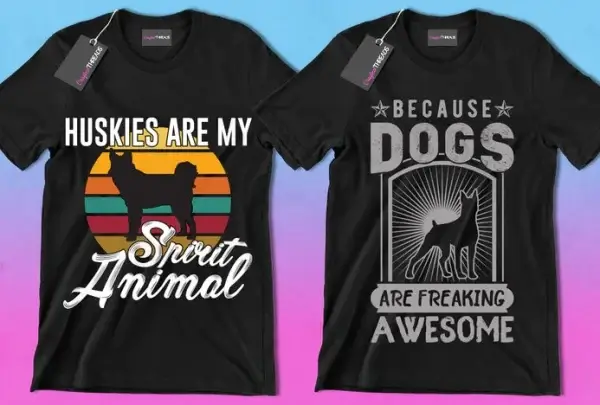 50 Editable Dog T-Shirt Designs Bundle - Image 4