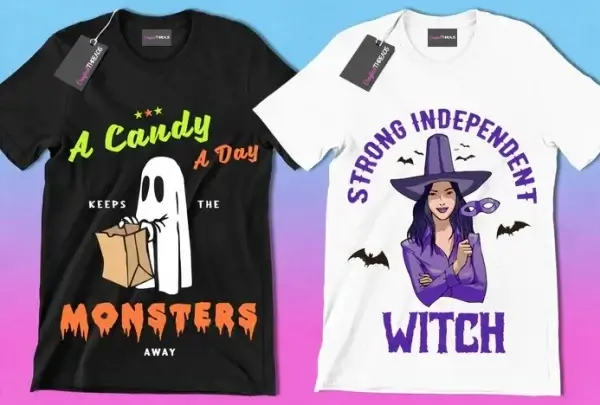 30 Editable Halloween T-Shirt Designs Bundle - Image 5