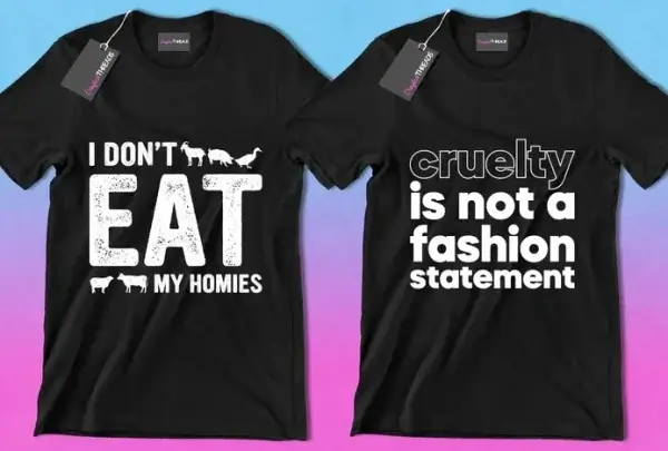 50 Editable Vegan T-Shirt Designs Bundle - Image 6