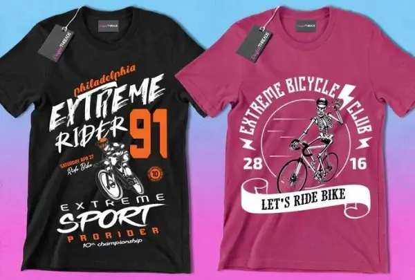 50 Editable Bicycle T-Shirt Designs Bundle - Image 3
