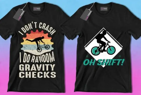 50 Editable Bicycle T-Shirt Designs Bundle - Image 10