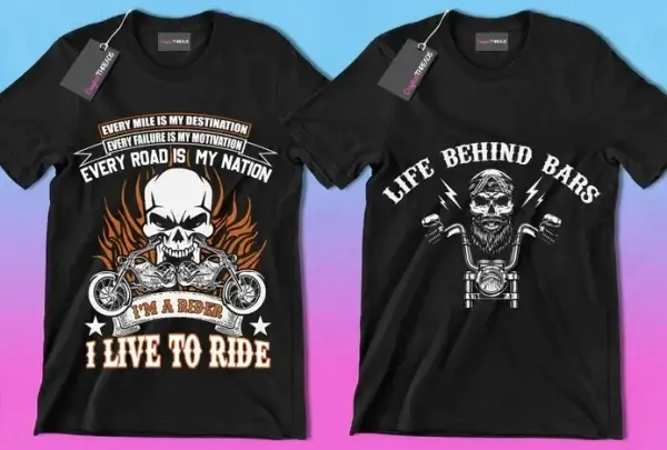 50 Editable Motorbike T-Shirt Designs Bundle - Image 11