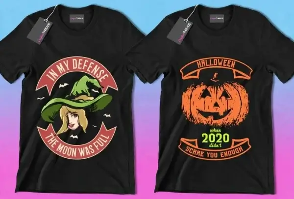 30 Editable Halloween T-Shirt Designs Bundle - Image 9