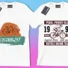 50 Editable Bicycle T-Shirt Designs Bundle - Image 11