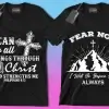50 Editable Christian T-Shirt Designs Bundle - Image 8