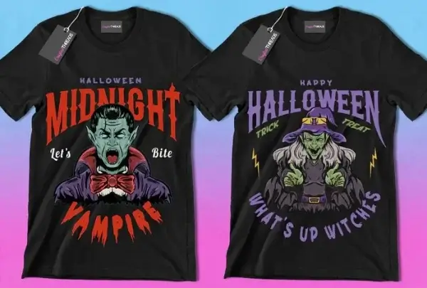 30 Editable Halloween T-Shirt Designs Bundle - Image 3