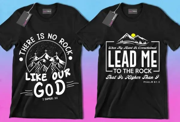 50 Editable Christian T-Shirt Designs Bundle - Image 2