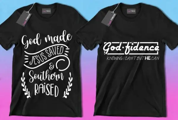 50 Editable Christian T-Shirt Designs Bundle - Image 9
