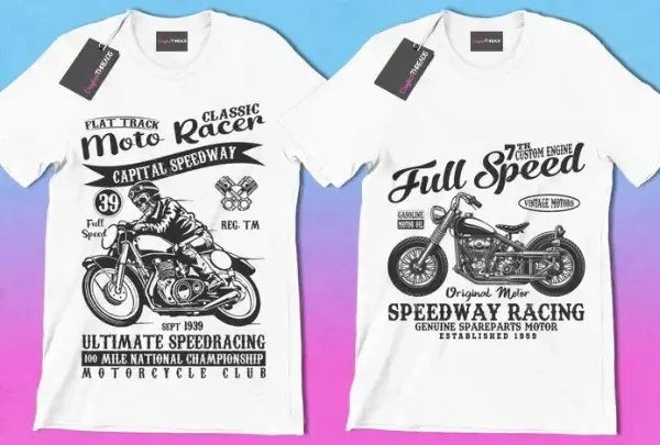 50 Editable Motorbike T-Shirt Designs Bundle - Image 7