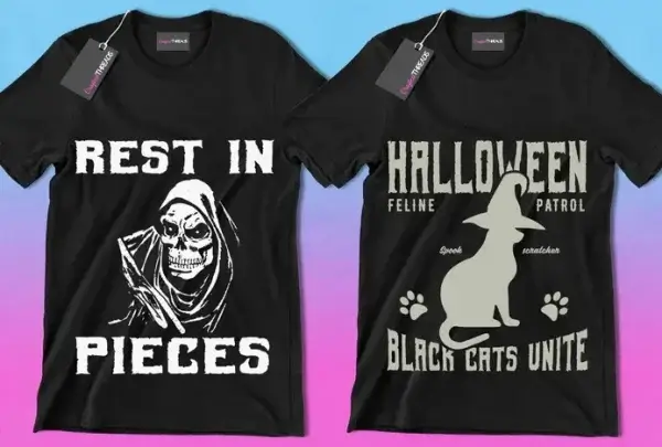 30 Editable Halloween T-Shirt Designs Bundle - Image 8