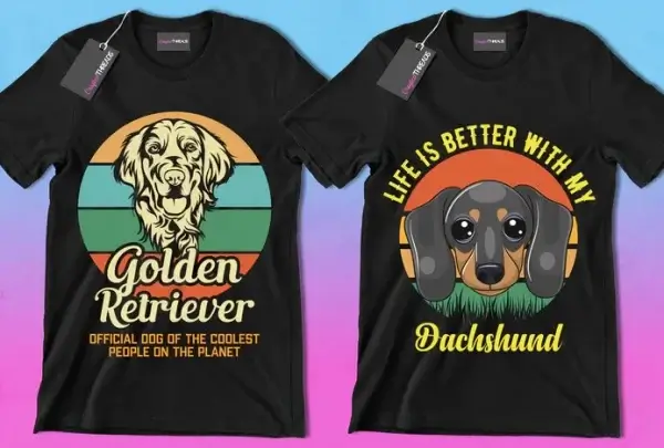 50 Editable Dog T-Shirt Designs Bundle - Image 3
