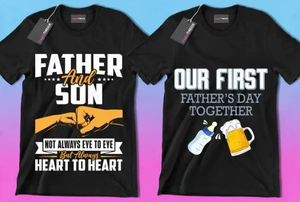 50 Editable Dad T-Shirt Designs Bundle - Image 9