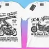 50 Editable Motorbike T-Shirt Designs Bundle - Image 7