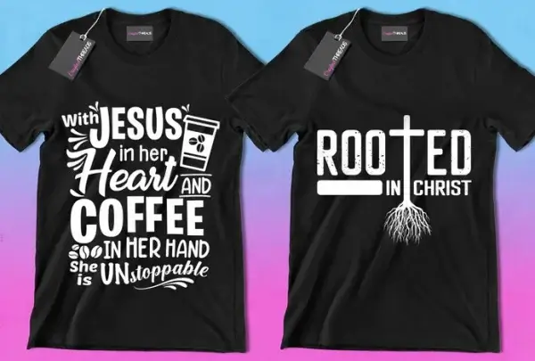 50 Editable Christian T-Shirt Designs Bundle - Image 3