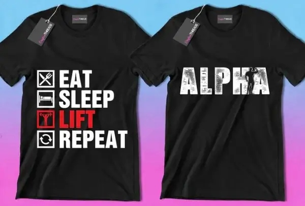 50 Editable Gym T-Shirt Designs Bundle - Image 4