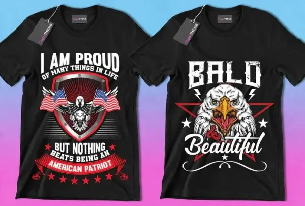 50 Editable American Patriot T-Shirt Designs Bundle - Image 10