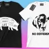 50 Editable Vegan T-Shirt Designs Bundle - Image 4