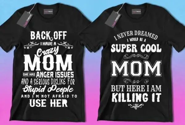 50 Editable Mom T-Shirt Designs Bundle - Image 11
