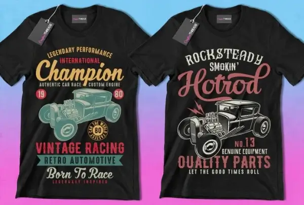 50 Editable Cars & Trucks T-Shirt Designs Bundle - Image 2