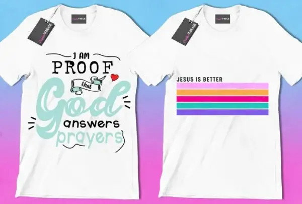 50 Editable Christian T-Shirt Designs Bundle - Image 10
