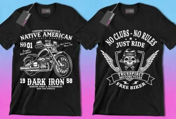 50 Editable Motorbike T-Shirt Designs Bundle - Image 9