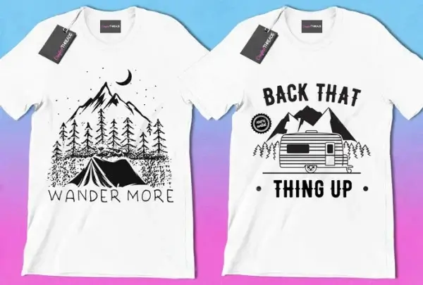50 Editable Camping & Outdoors T-Shirt Designs - Image 10