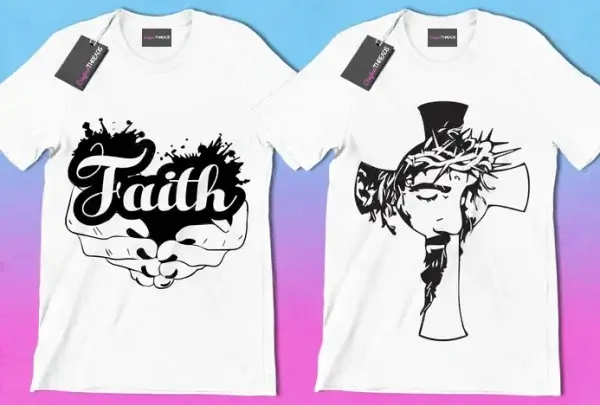 50 Editable Christian T-Shirt Designs Bundle - Image 4
