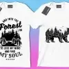 50 Editable Camping & Outdoors T-Shirt Designs - Image 7