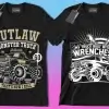 50 Editable Cars & Trucks T-Shirt Designs Bundle - Image 11
