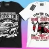 50 Editable Cars & Trucks T-Shirt Designs Bundle - Image 7