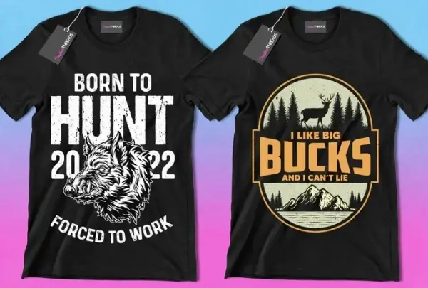 50 Editable Hunting T-Shirt Designs Bundle - Image 7