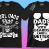 50 Editable Dad T-Shirt Designs Bundle - Image 8