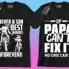 50 Editable Dad T-Shirt Designs Bundle - Image 10