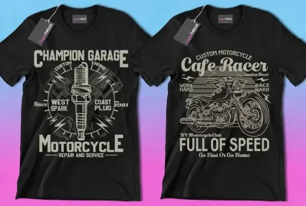 50 Editable Motorbike T-Shirt Designs Bundle - Image 3