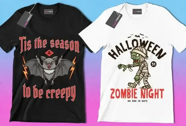 30 Editable Halloween T-Shirt Designs Bundle - Image 2