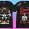 50 Editable Gym T-Shirt Designs Bundle - Image 3