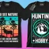 50 Editable Hunting T-Shirt Designs Bundle - Image 10