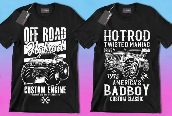 50 Editable Cars & Trucks T-Shirt Designs Bundle - Image 4