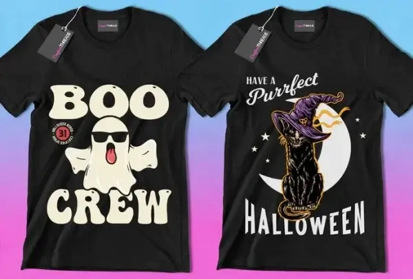 30 Editable Halloween T-Shirt Designs Bundle - Image 7