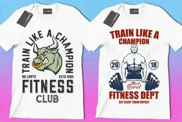 50 Editable Gym T-Shirt Designs Bundle - Image 8