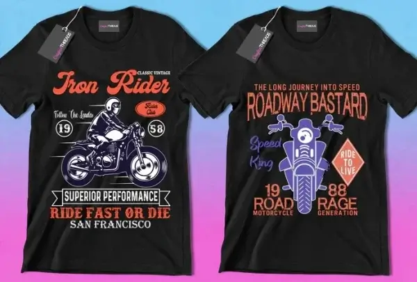 50 Editable Motorbike T-Shirt Designs Bundle - Image 8