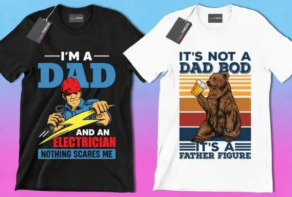 50 Editable Dad T-Shirt Designs Bundle - Image 3