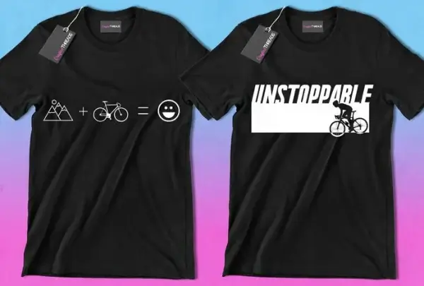 50 Editable Bicycle T-Shirt Designs Bundle - Image 8
