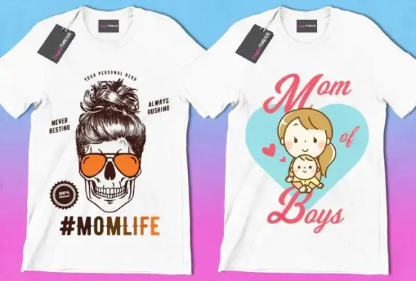 50 Editable Mom T-Shirt Designs Bundle - Image 5
