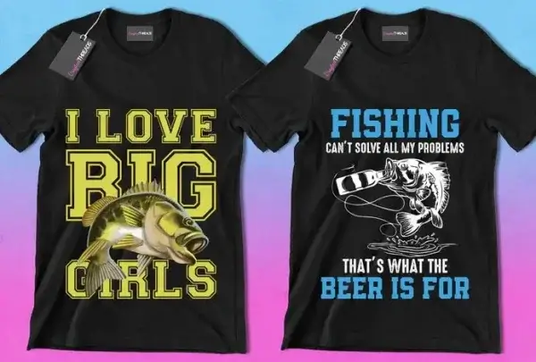 50 Editable Fishing T-Shirt Designs Bundle - Image 7