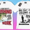 50 Editable Fishing T-Shirt Designs Bundle - Image 9